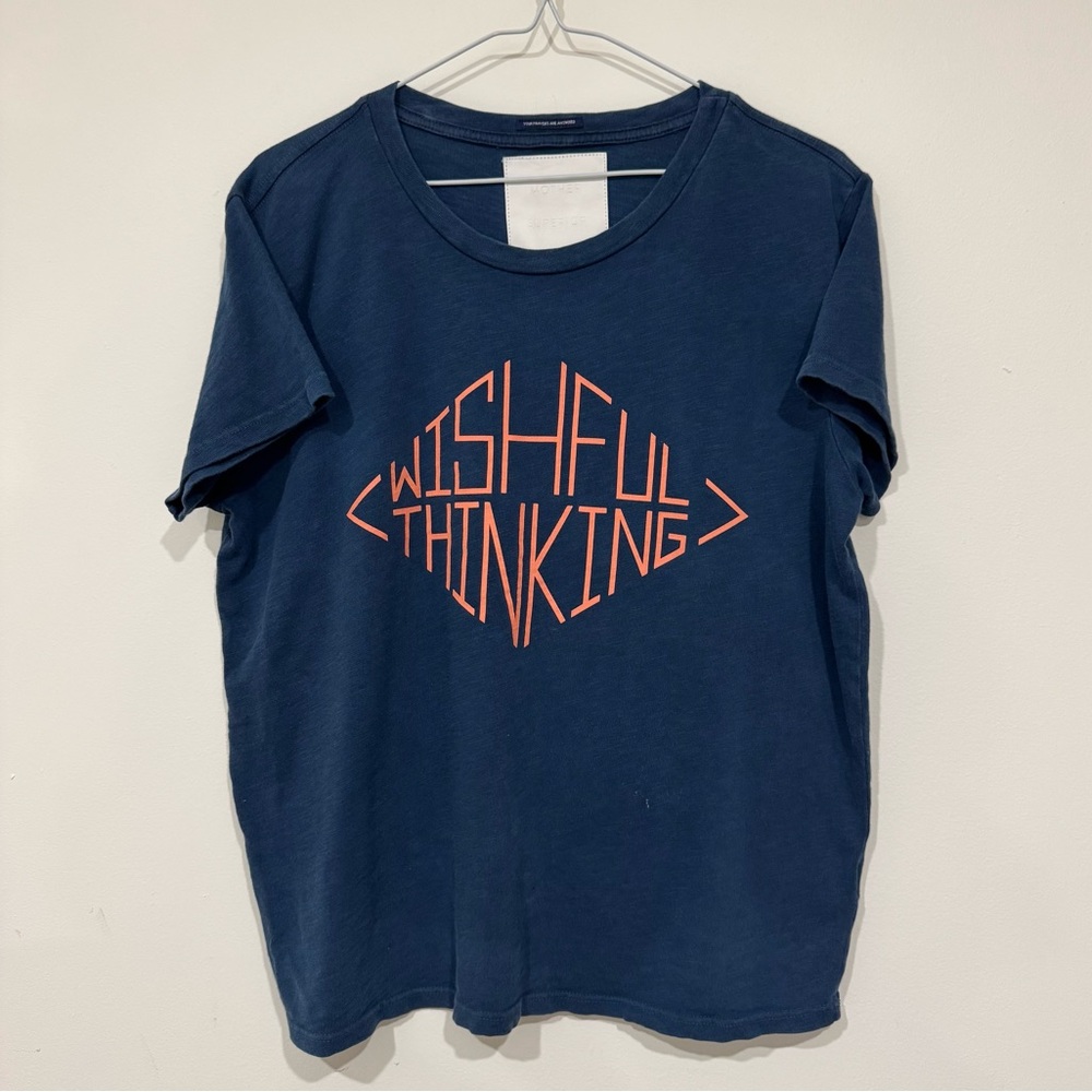 Mother Superior ‘Wishful Thinking’ Short Sleeve T-shirt Size L Blue